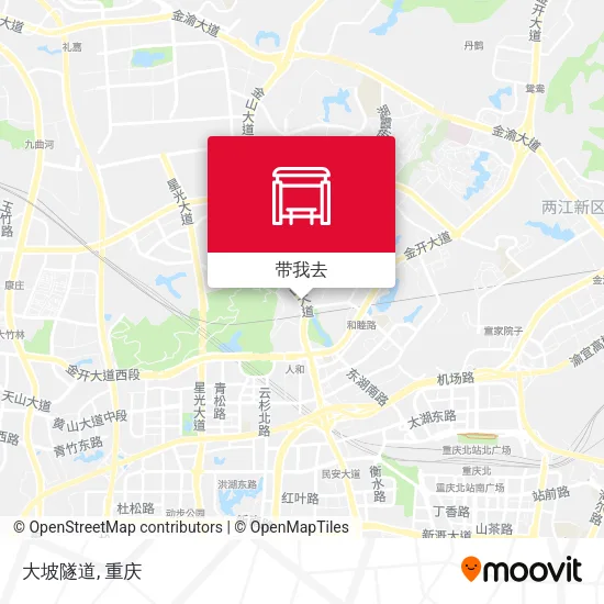 大坡隧道地图