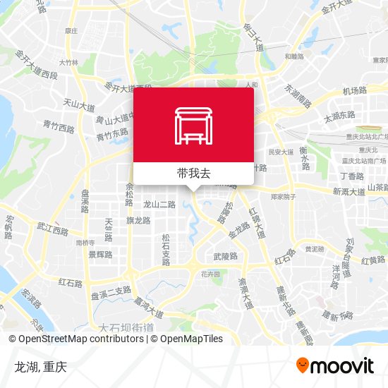龙湖地图