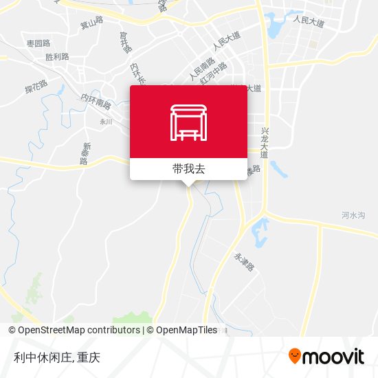 利中休闲庄地图