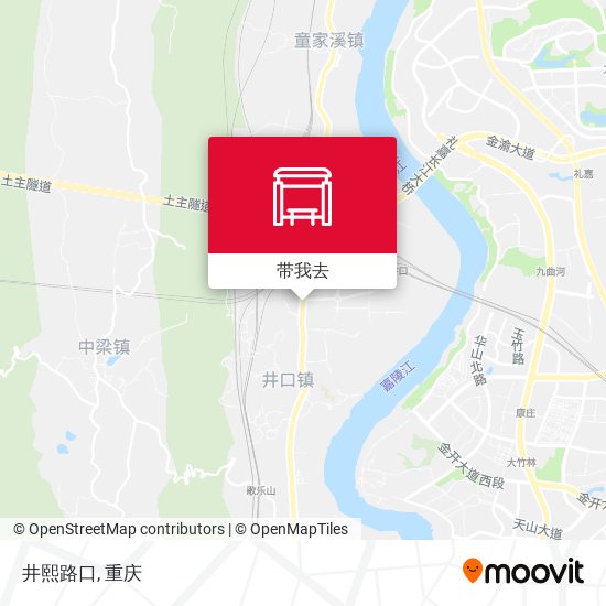 井熙路口地图
