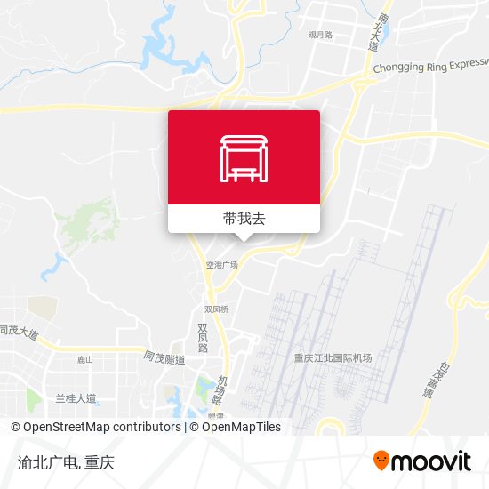 渝北广电地图