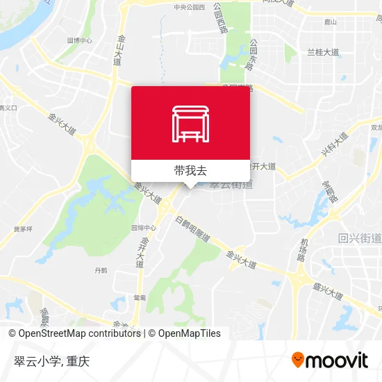 翠云小学地图