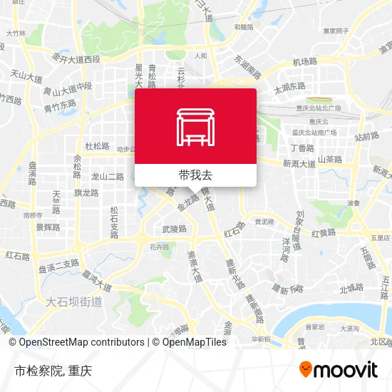 市检察院地图