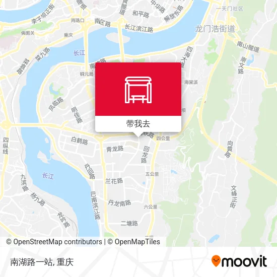 南湖路一站地图