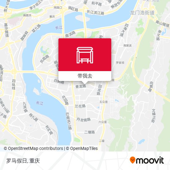 罗马假日地图