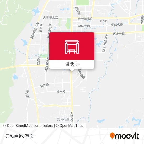康城南路地图