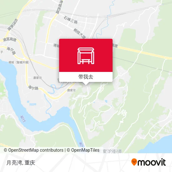 月亮湾地图