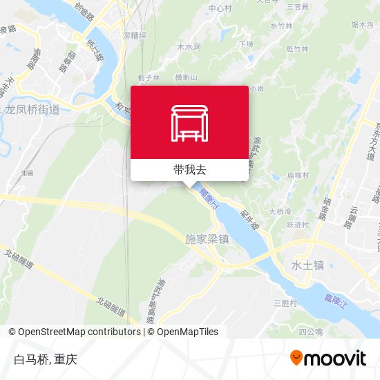 白马桥地图