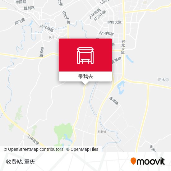 收费站地图