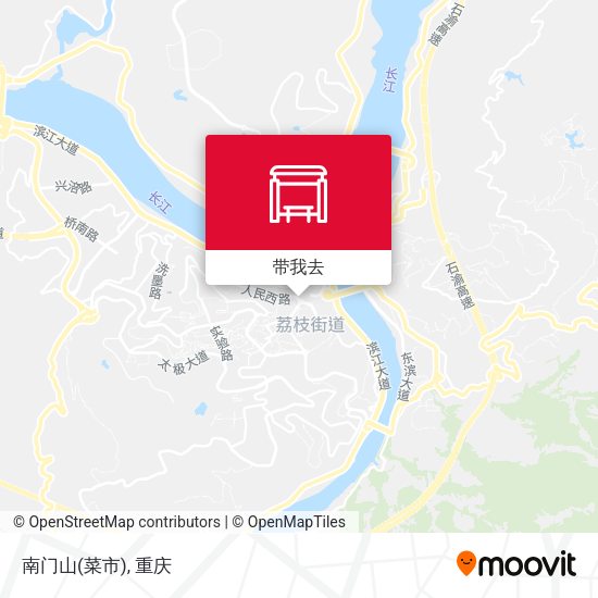 南门山(菜市)地图