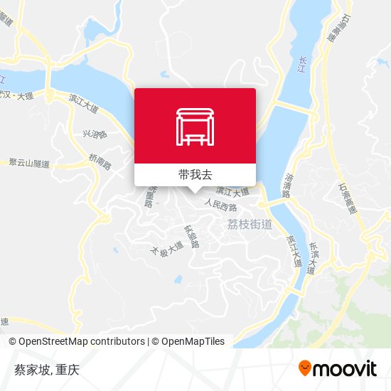 蔡家坡地图