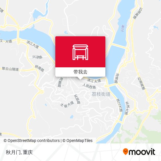 秋月门地图