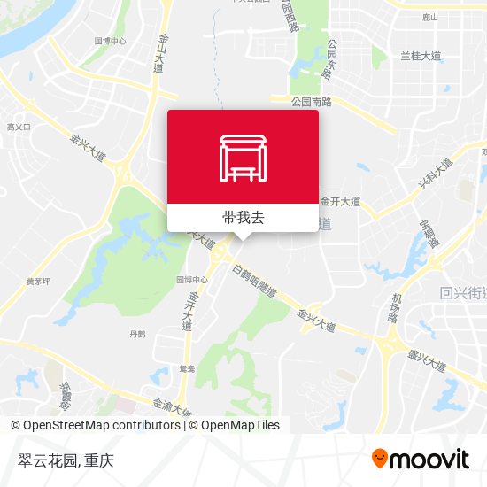 翠云花园地图