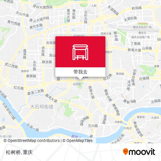 松树桥地图