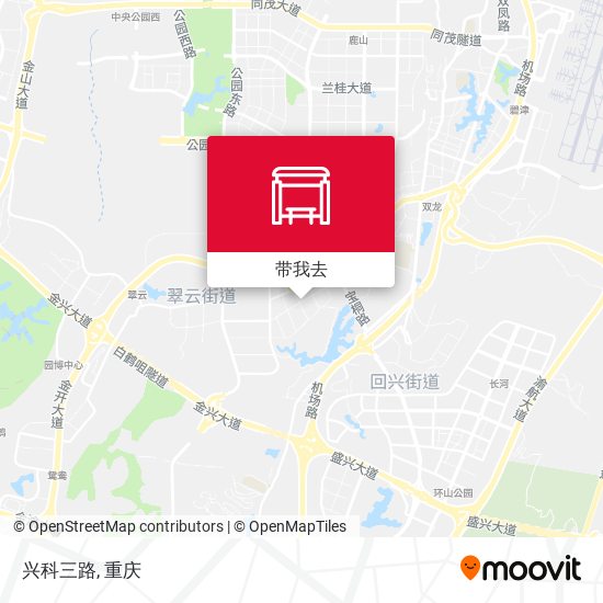 兴科三路地图