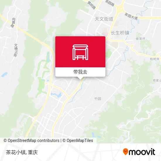 茶花小镇地图