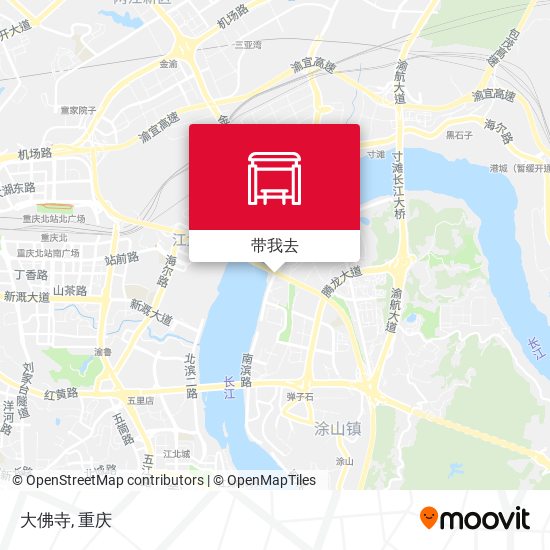 大佛寺地图