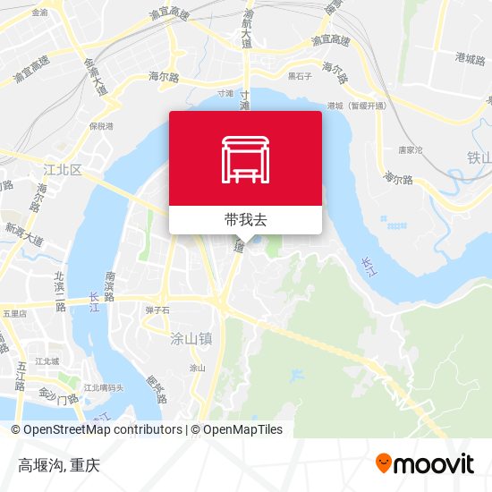 高堰沟地图