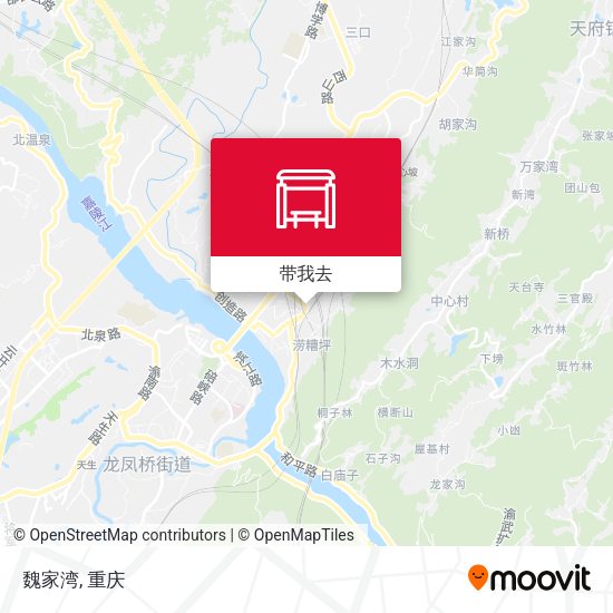 魏家湾地图