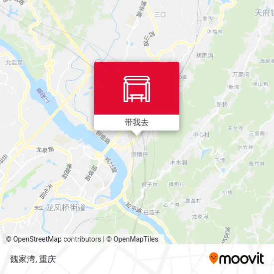 魏家湾地图