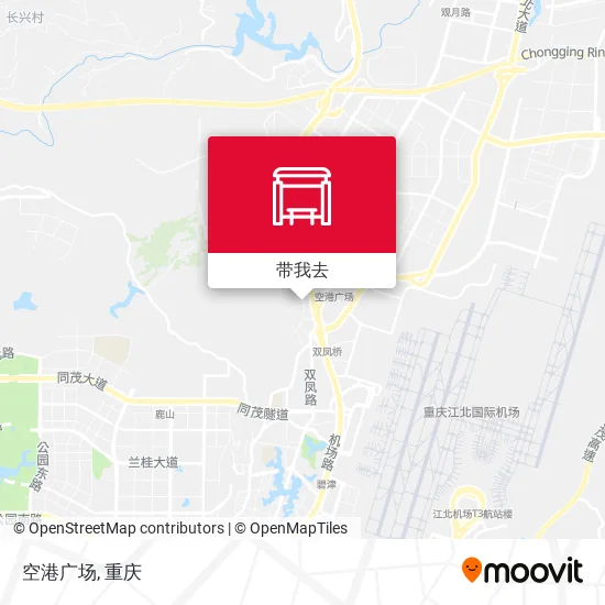 空港广场地图