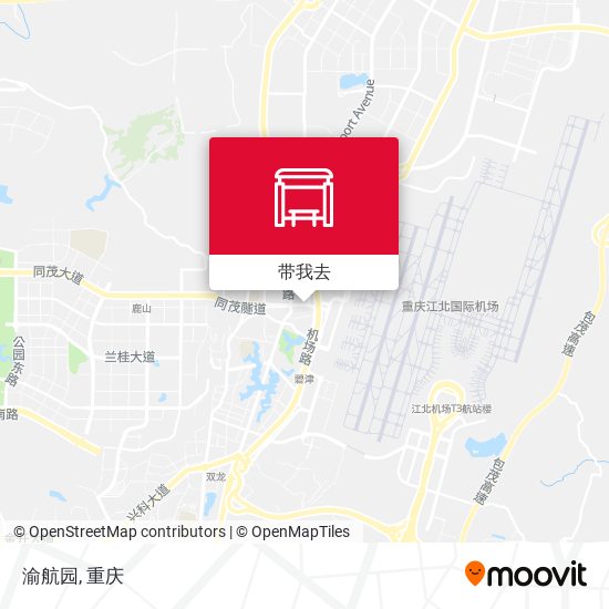 渝航园地图