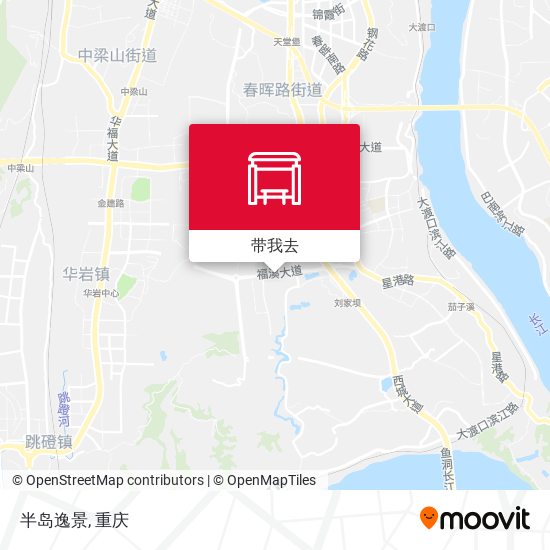 半岛逸景地图