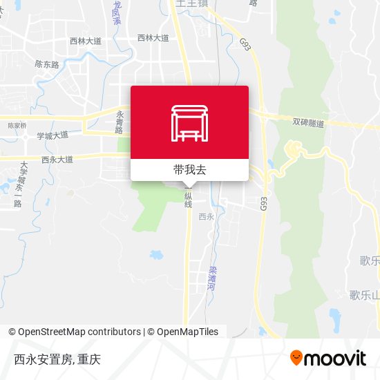 西永安置房地图