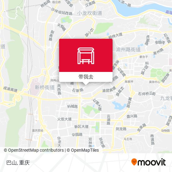 巴山地图