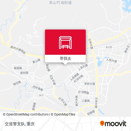 交巡警支队地图