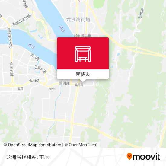 龙洲湾枢纽站地图