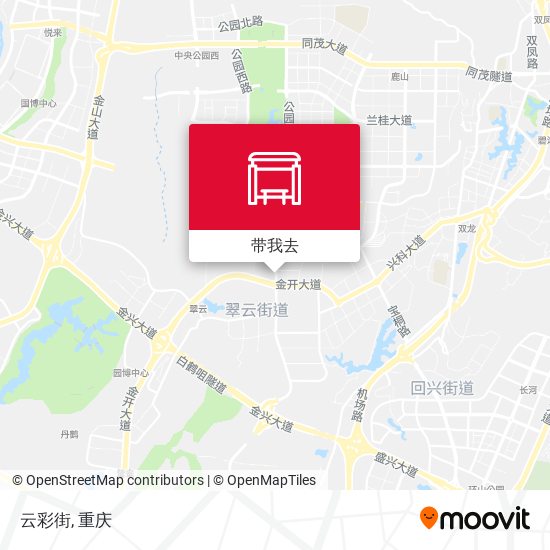 云彩街地图