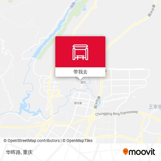 华晖路地图