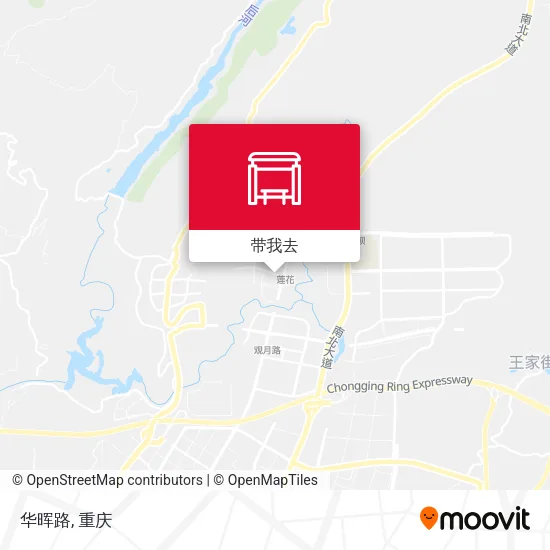 华晖路地图
