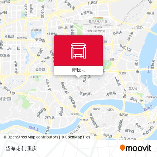望海花市地图