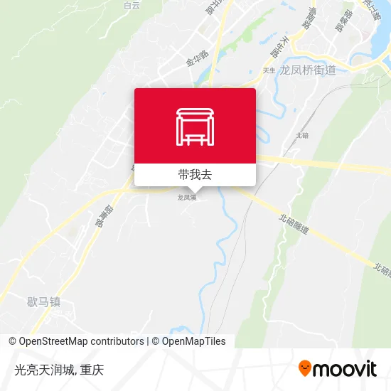 光亮天润城地图