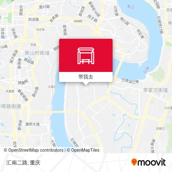 汇南二路地图