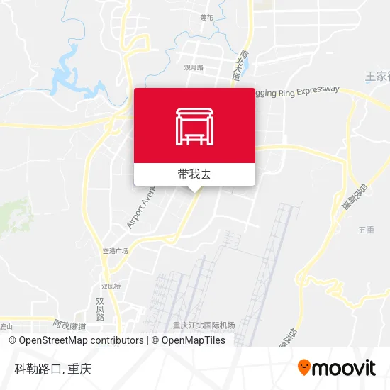 科勒路口地图