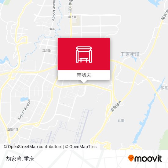 胡家湾地图