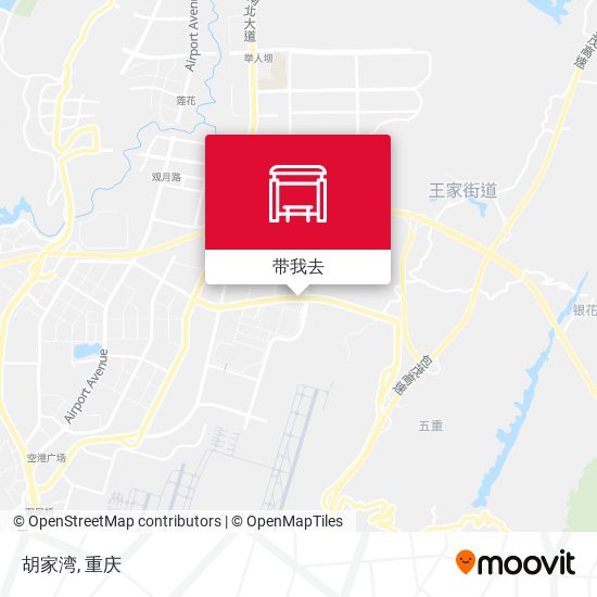 胡家湾地图