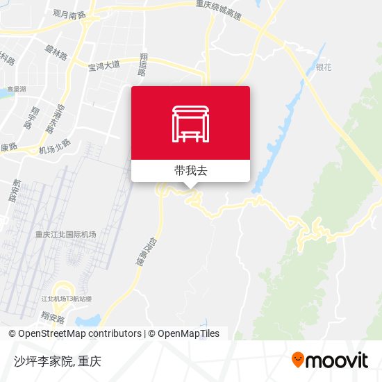 沙坪李家院地图