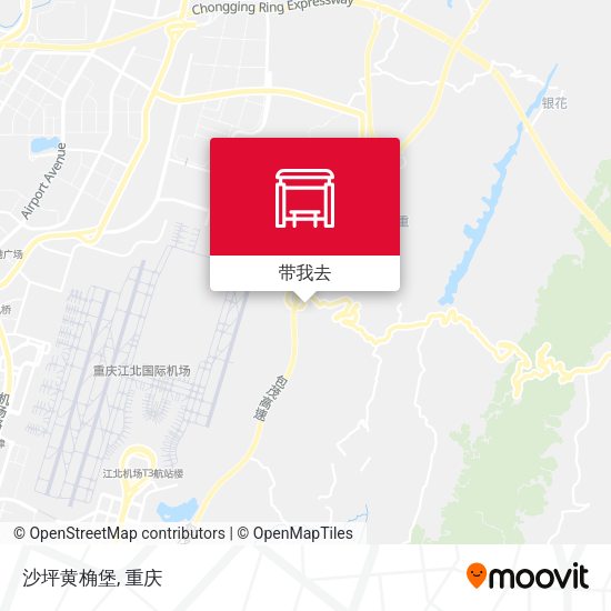 沙坪黄桷堡地图