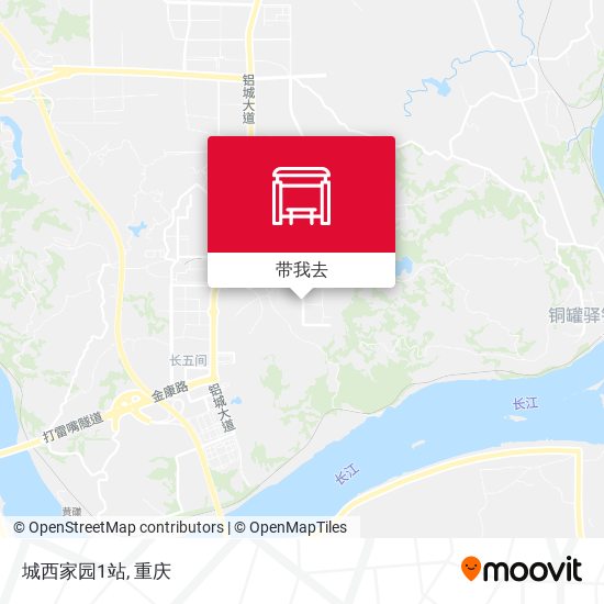 城西家园1站地图