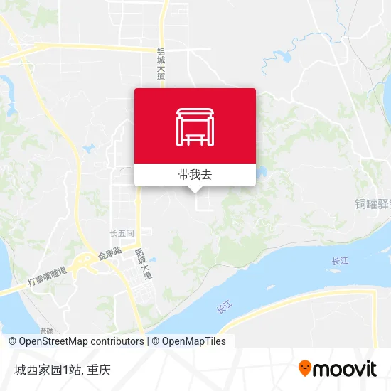 城西家园1站地图