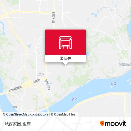 城西家园地图