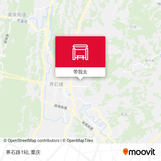 界石路1站地图