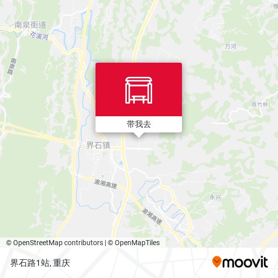 界石路1站地图
