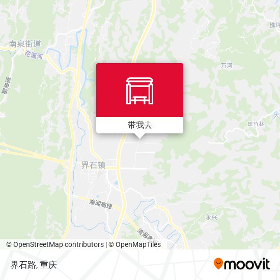 界石路地图
