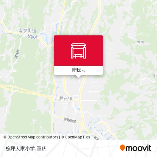樵坪人家小学地图