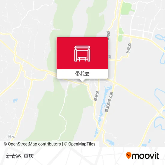 新青路地图